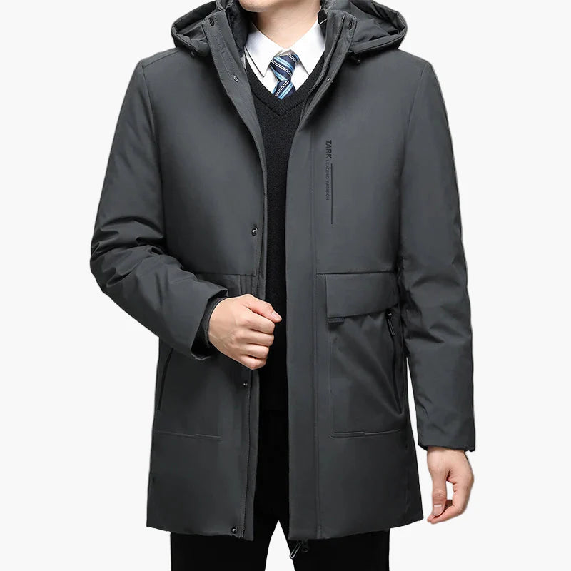 Herren Winter Business Parka – Eleganter Mantel für Büro und Alltag