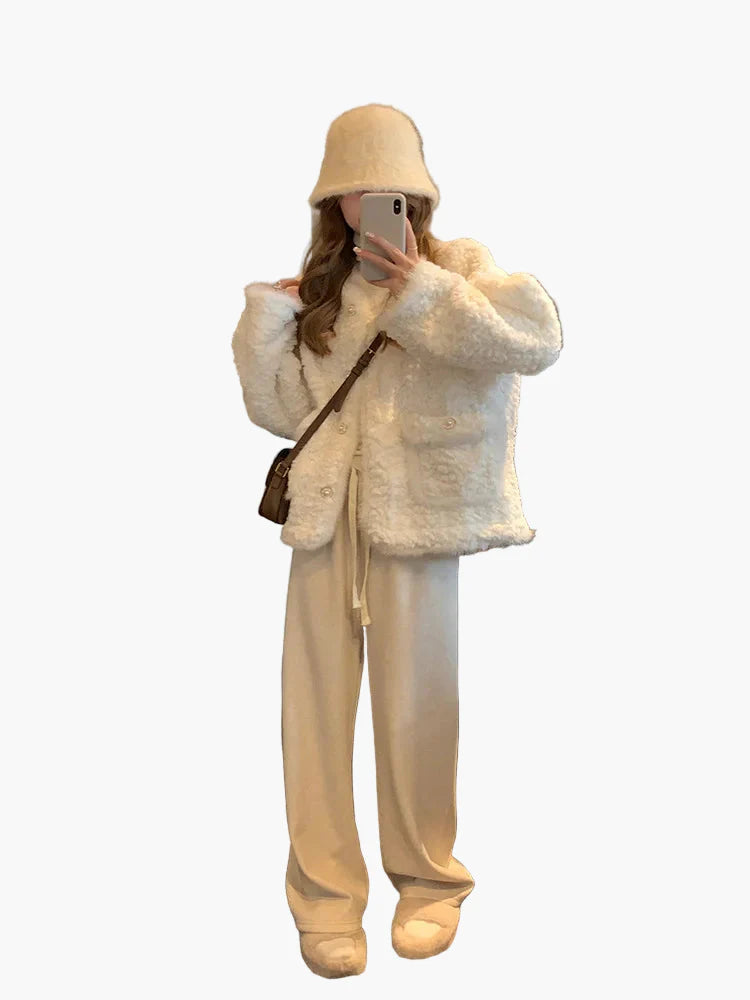 Damen Teddyjacke im angesagten Winter-Stil – Kuscheliger Freizeit-Begleiter mit modischer Optik