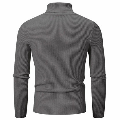 Luca - Strickpullover mit Hohem Kragen