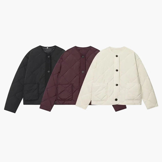 Damen Steppjacke – Modischer Cardigan-Stil für Alltag und Freizeit