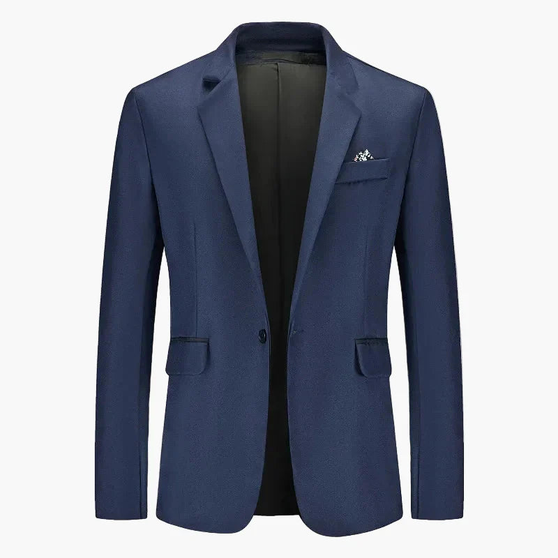 Herren Business Sakko – Eleganter Ein-Knopf-Blazer für Büro und festliche Anlässe