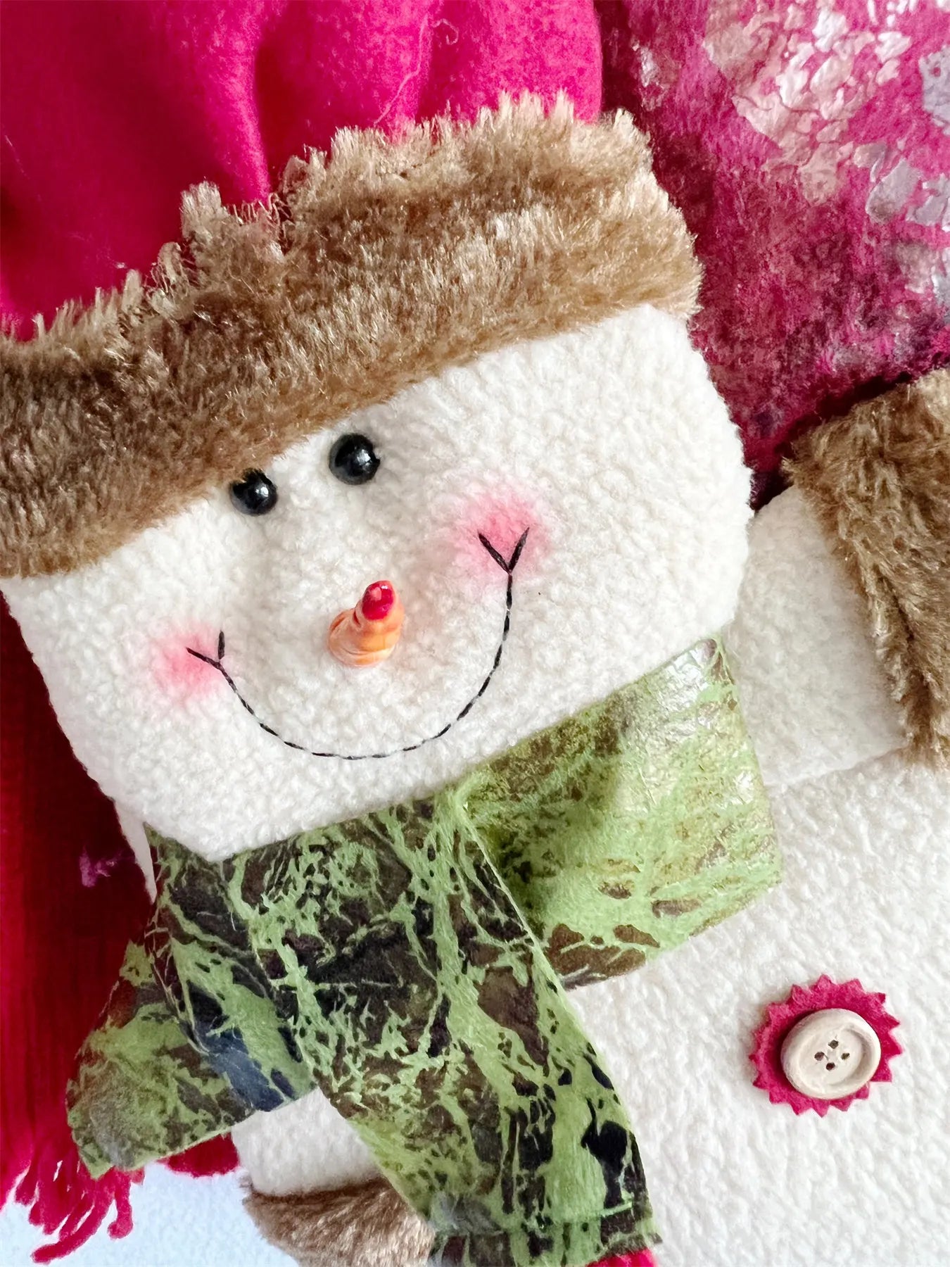 Amelie - Hässlicher Weihnachtspulli - Weihnachtspullover mit Befestigter Socke