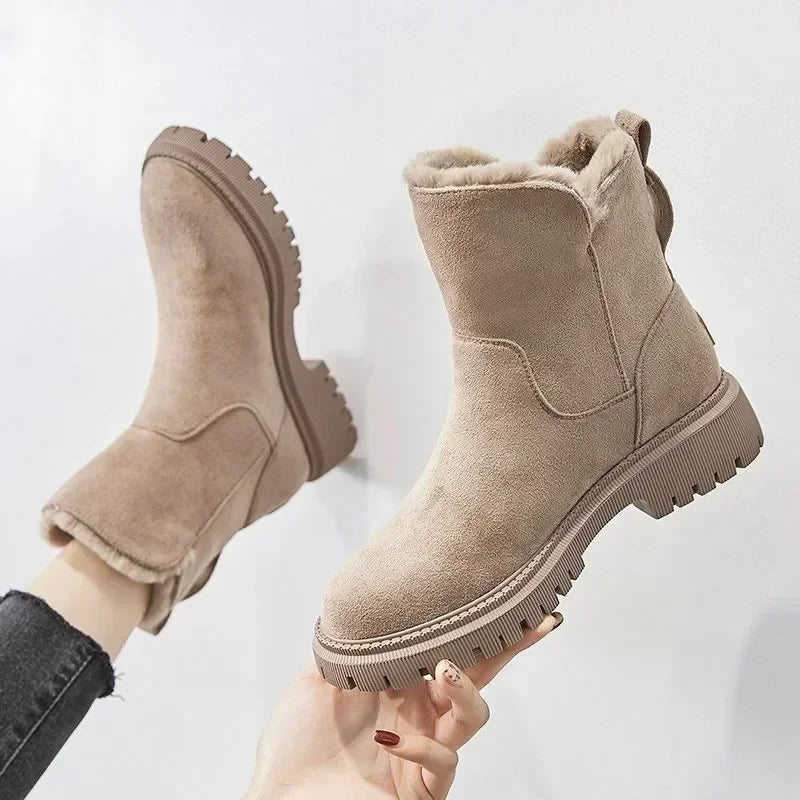 Elizabeth – Damen Schneestiefel mit Plüschfutter