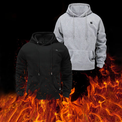 Morten - Winter-Hoodie mit USB-Heizung