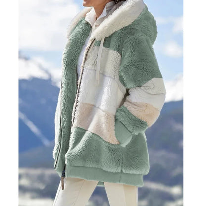 Amelie - Winterjacke Damen mit Kapuze