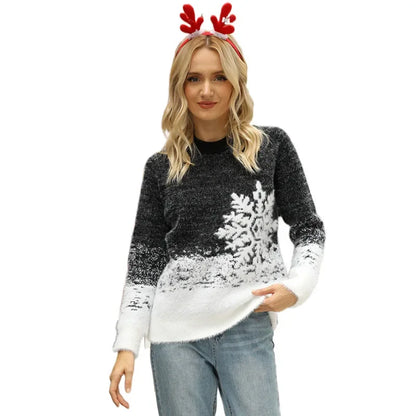 Robin - Hässlicher Weihnachtspulli - Weihnachtsstrickpullover für Damen