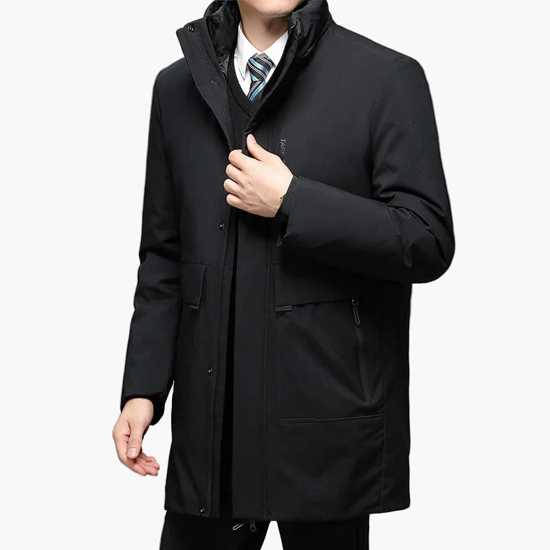 Herren Winter Business Parka – Eleganter Mantel für Büro und Alltag
