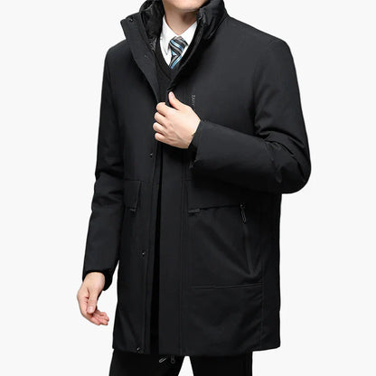 Herren Winter Business Parka – Eleganter Mantel für Büro und Alltag
