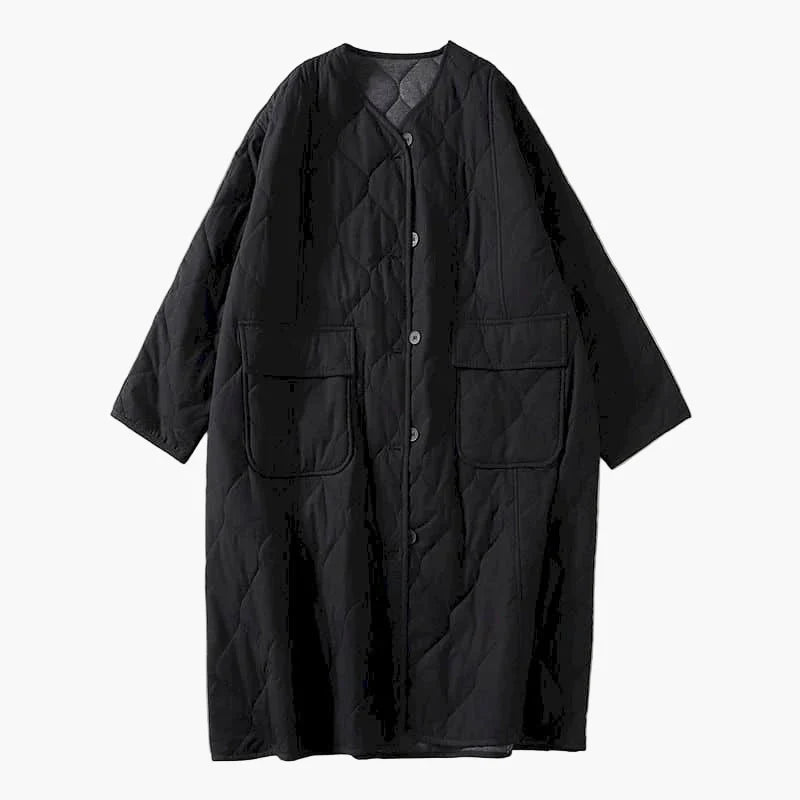 Damen Steppmantel Oversize Herbst Winter Freizeitmode