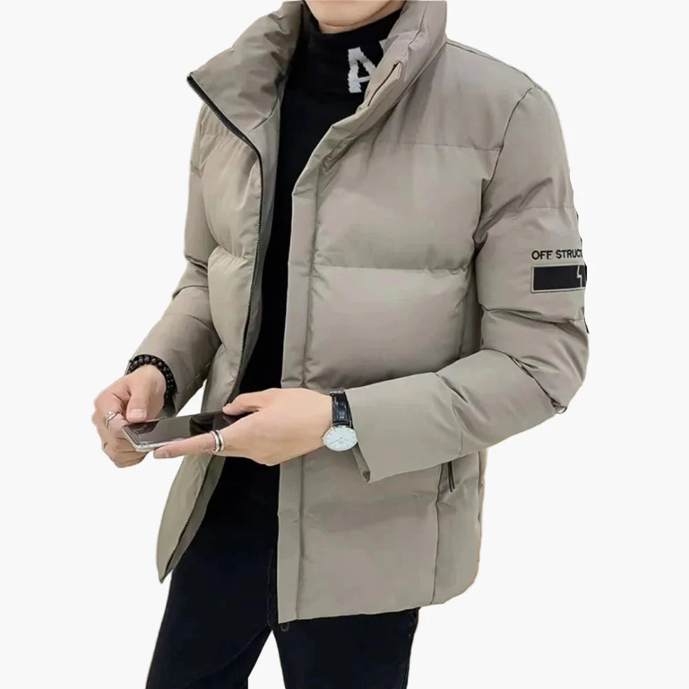 Herren Winter Steppjacke – Modischer Casual Look für Alltag und Freizeit