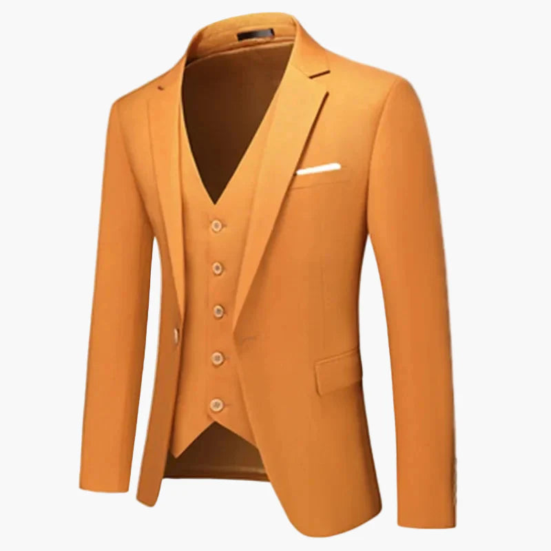 Herren Business Sakko – Klassischer Einreiher Blazer, Modernes Design, Ideal für Büro und festliche Anlässe