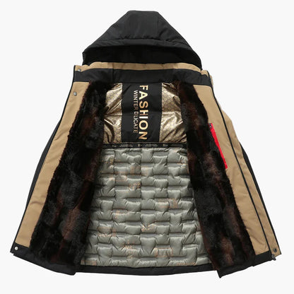 Herren Winterjacke mit Kapuze – Modisch, Warm und Komfortabel für Outdoor & Freizeit