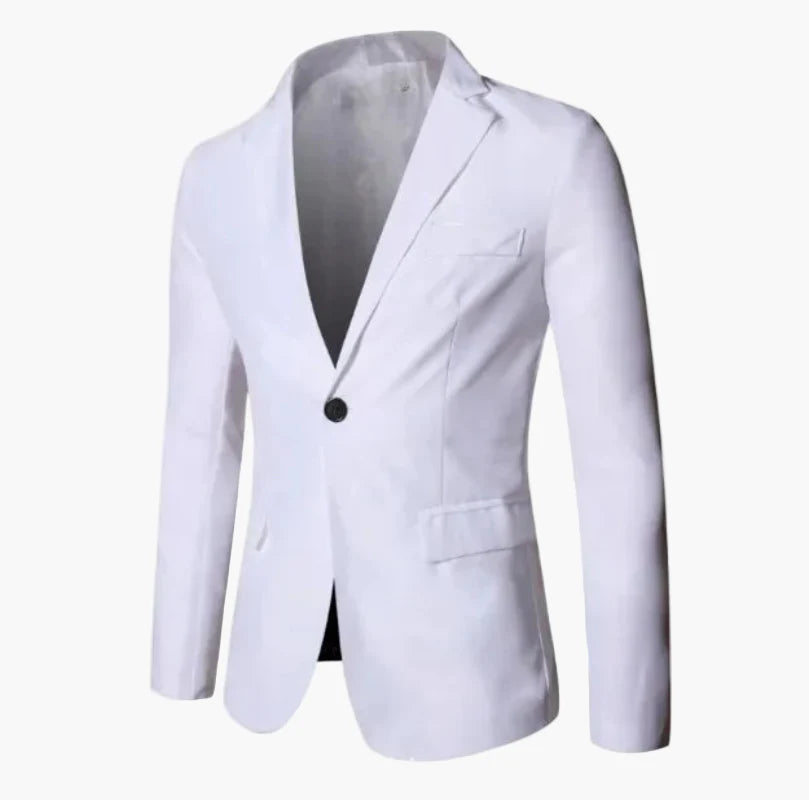 Herren Business Sakko – Klassischer Einreiher Blazer, Modernes Design, Ideal für Büro und festliche Anlässe