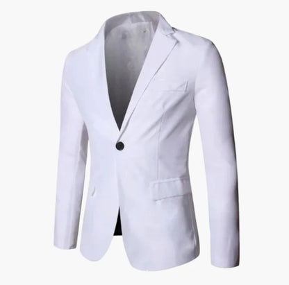 Herren Business Sakko – Klassischer Einreiher Blazer, Modernes Design, Ideal für Büro und festliche Anlässe