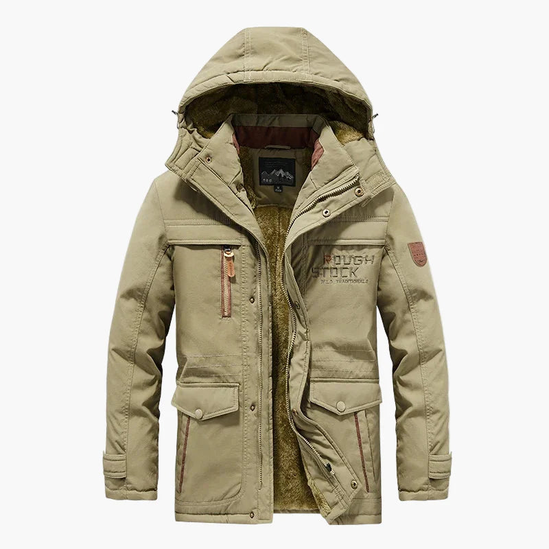 Herren Winter Outdoor Parka – Warme Kapuzenjacke für Freizeit und Abenteuer