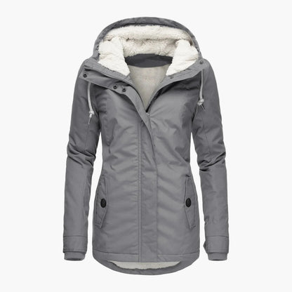Damen Winter Parka mit Kapuze – Stilvolle Outdoorjacke für kalte Tage