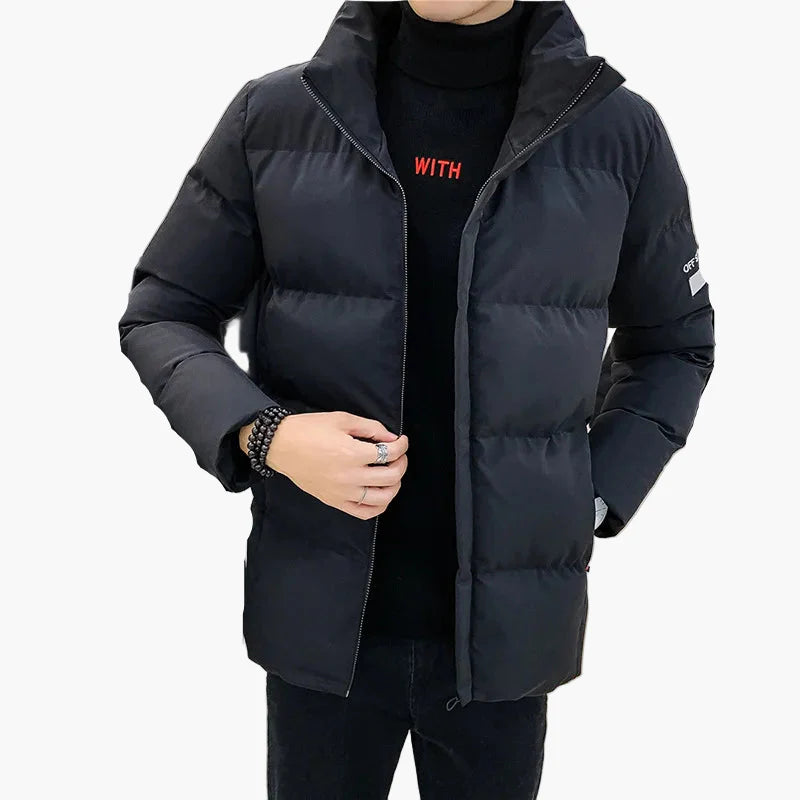 Herren Winter Steppjacke – Modischer Casual Look für Alltag und Freizeit