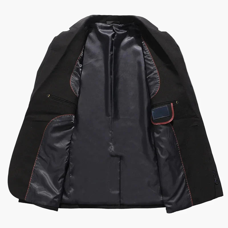 Eleganter Herren Business Anzug – Klassischer Dreiteiler für Büro & Feierlichkeiten