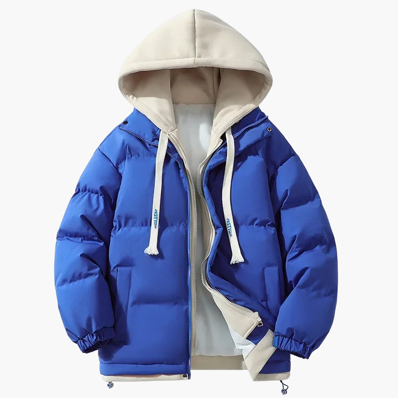 Unisex Winter Steppjacke mit Kapuze – Modischer Alltagsmantel für Damen und Herren