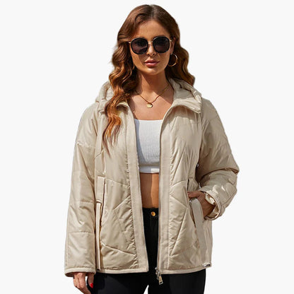 Damen Steppjacke Übergangsjacke Casual Alltag Komfort