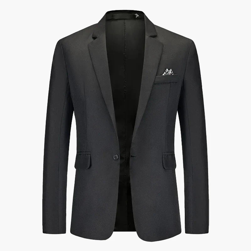 Herren Business Sakko – Eleganter Ein-Knopf-Blazer für Büro und festliche Anlässe