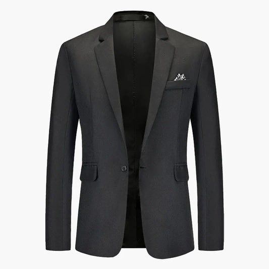 Herren Business Sakko – Eleganter Ein-Knopf-Blazer für Büro und festliche Anlässe