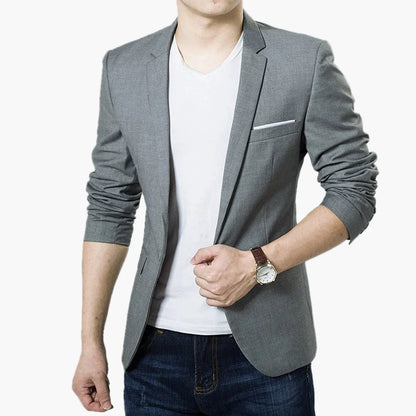 Herren Blazer Sakko – Modernes Slim Fit Jackett für Business und Freizeit