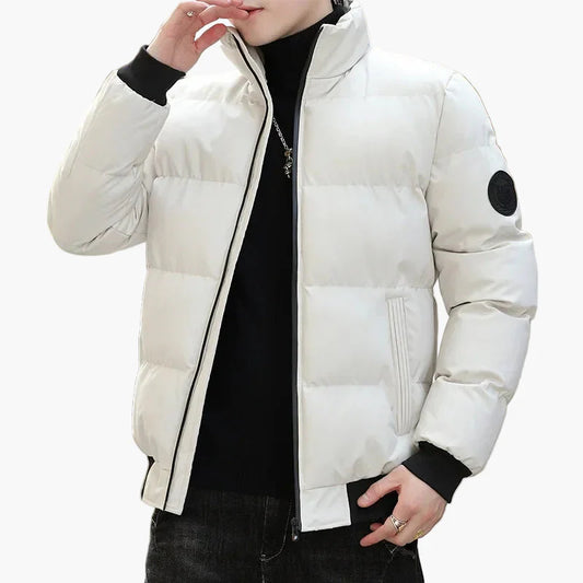 Herren Steppjacke Winterjacke Modern Freizeit Warm Gepolstert