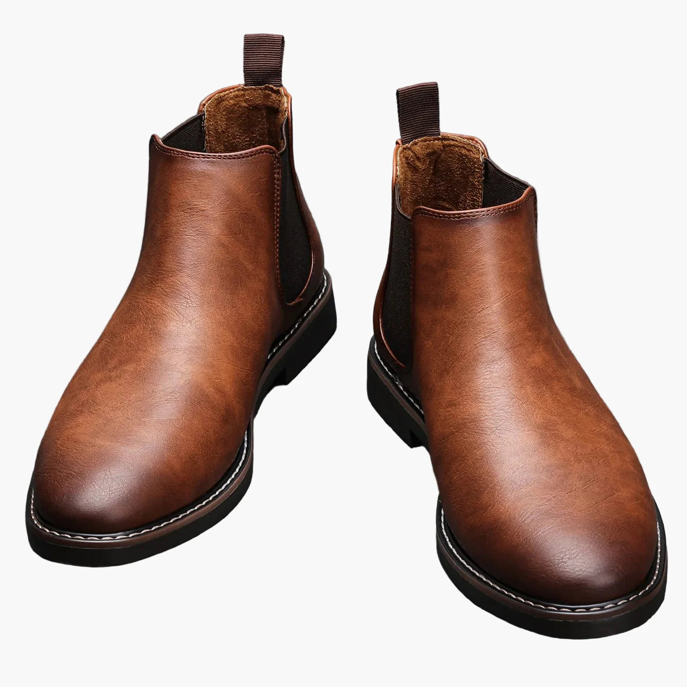 Herren Chelsea Boots Klassisch Modern Vielseitig Business & Freizeit