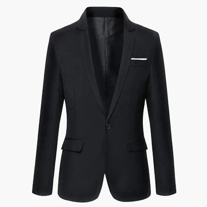 Herren Business Sakko – Klassischer Einreiher Blazer, Modernes Design, Ideal für Büro und festliche Anlässe