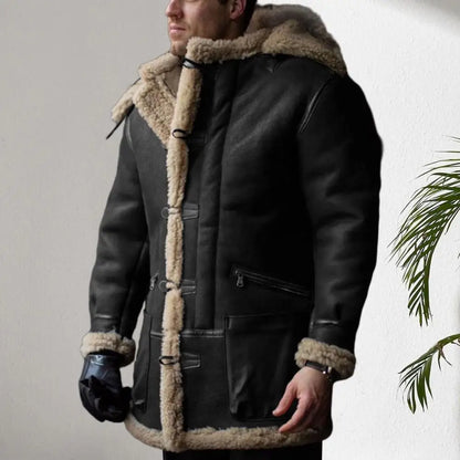 Markus - Winterjacke für Herren - Retro, warm, mit Kapuze