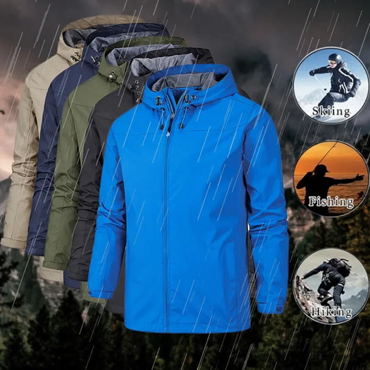 Lukas - Herren Outdoor-Windjacke für Frühling und Herbst - Wasserdicht und Atmungsaktiv