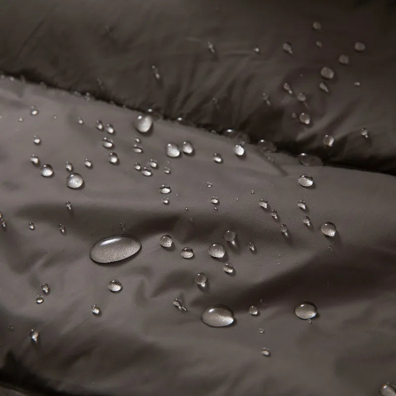 Herren Steppjacke mit Kapuze – Warme Casual Winterjacke für Alltag und Outdoor