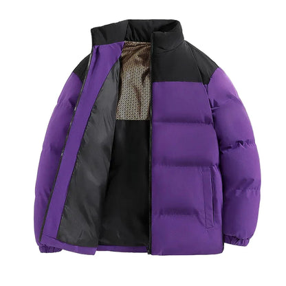 Herren Winter Steppjacke Casual Outdoor Warm Freizeitjacke