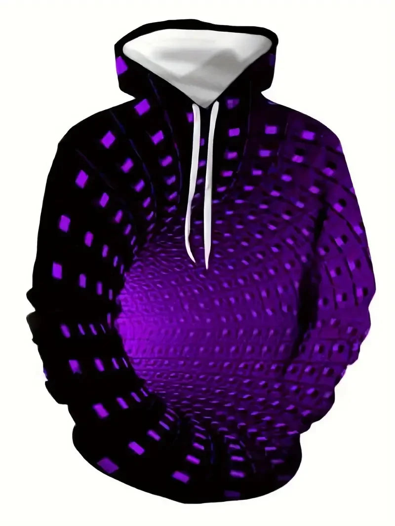 Daniel – Hoodie mit auffälligem 3D-Muster