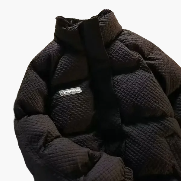 Damen & Herren Steppjacke Casual Trend mit Stehkragen – Winter Warm Baumwolljacke für Paare