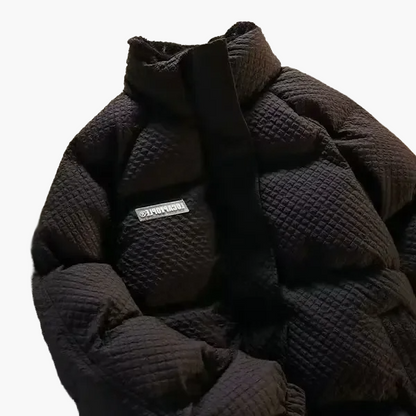 Damen & Herren Steppjacke Casual Trend mit Stehkragen – Winter Warm Baumwolljacke für Paare