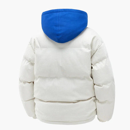 Herren Winter Steppjacke mit Kapuze – Modischer Outdoor Mantel, Lässiger Stil