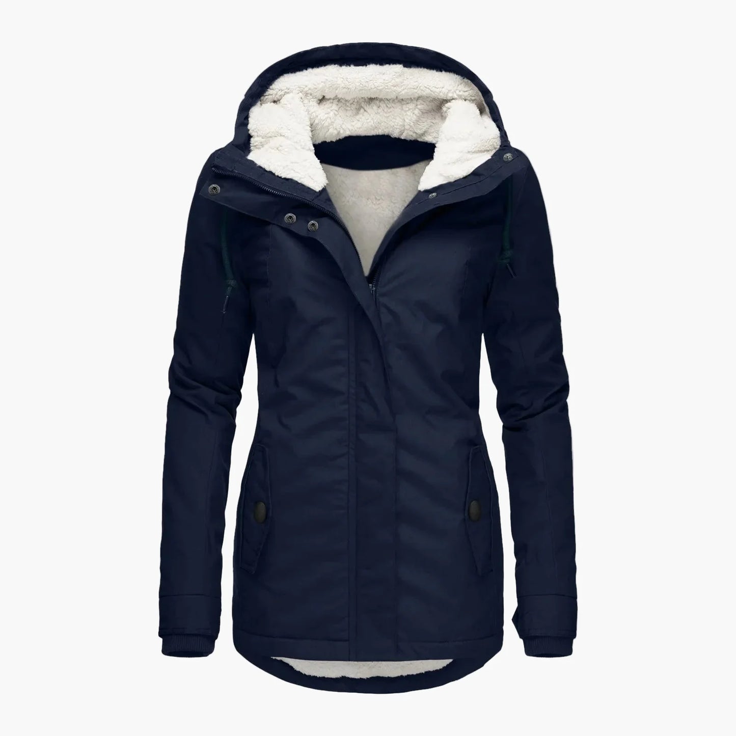 Damen Winter Parka mit Kapuze – Stilvolle Outdoorjacke für kalte Tage