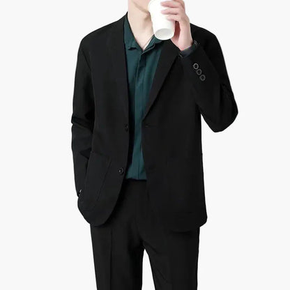 Herren Blazer Modern Business Casual Sakko Eleganter Stil für Büro und Alltag