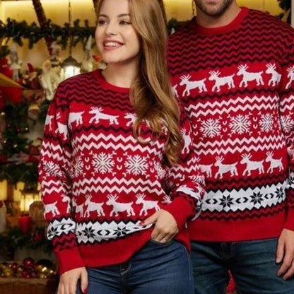 Elise - Hässlicher Weihnachtspulli - Gemütlicher Strickpullover im skandinavischen Stil