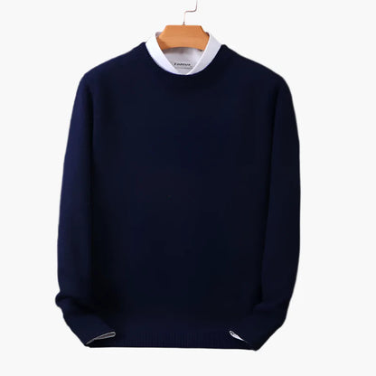 Herren Pullover Klassisch Business Casual – Stilvoller Strickpulli für Büro & Freizeit