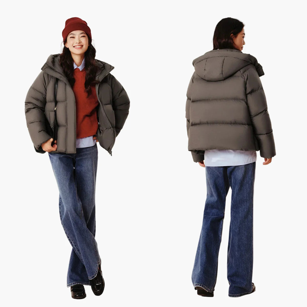 Damen Steppjacke mit Kapuze – Modisch, Warm & Vielseitig für Alltag und Freizeit