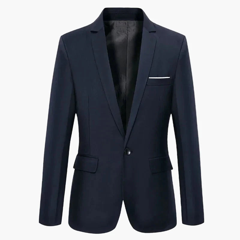 Herren Business Sakko – Klassischer Einreiher Blazer, Modernes Design, Ideal für Büro und festliche Anlässe