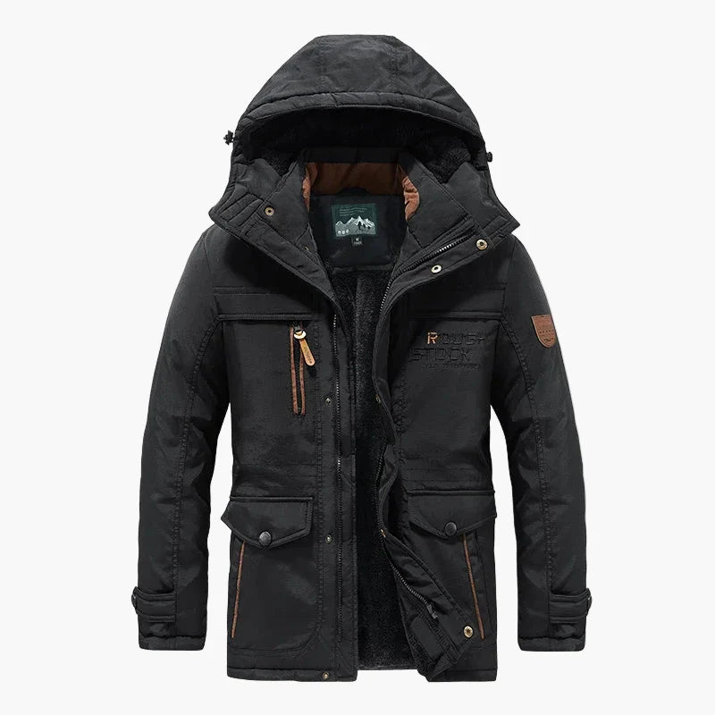 Herren Winter Outdoor Parka – Warme Kapuzenjacke für Freizeit und Abenteuer
