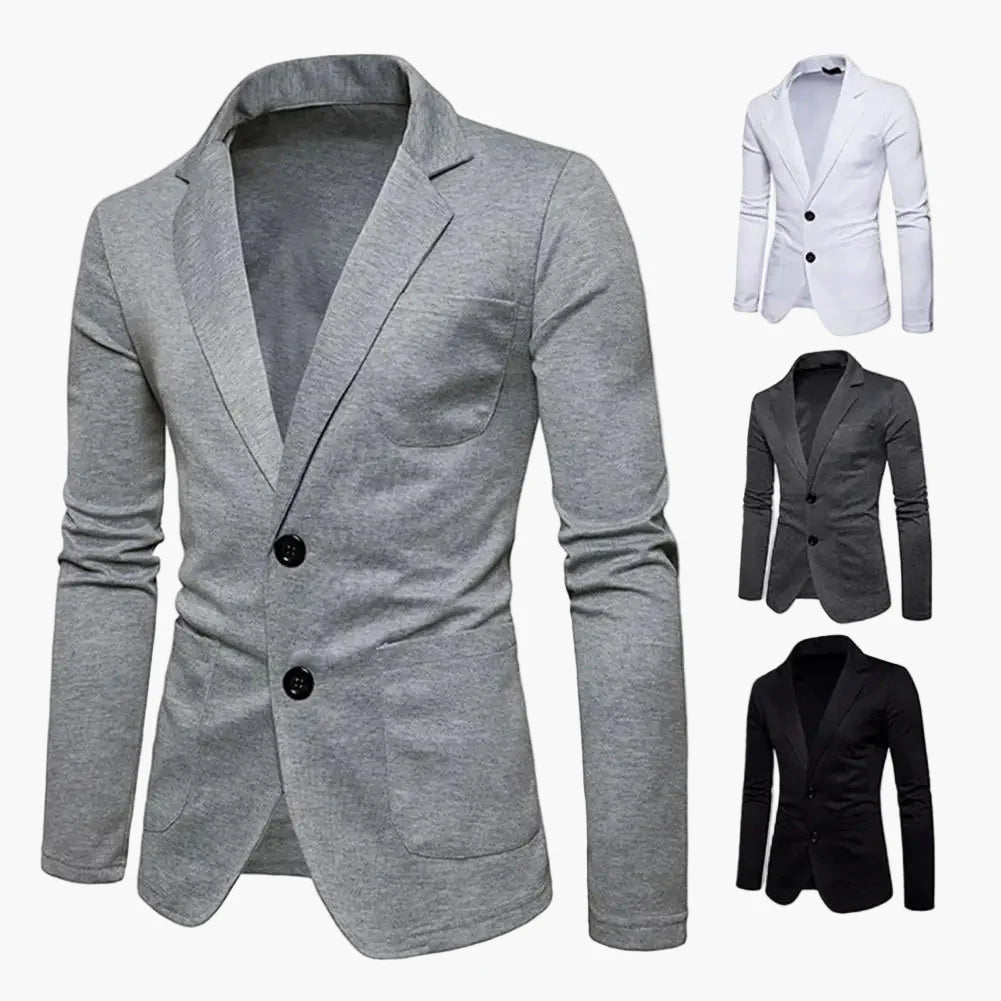 Herren Blazer Sakko Slim Fit – Modernes Freizeit-Jackett für Business & Alltag
