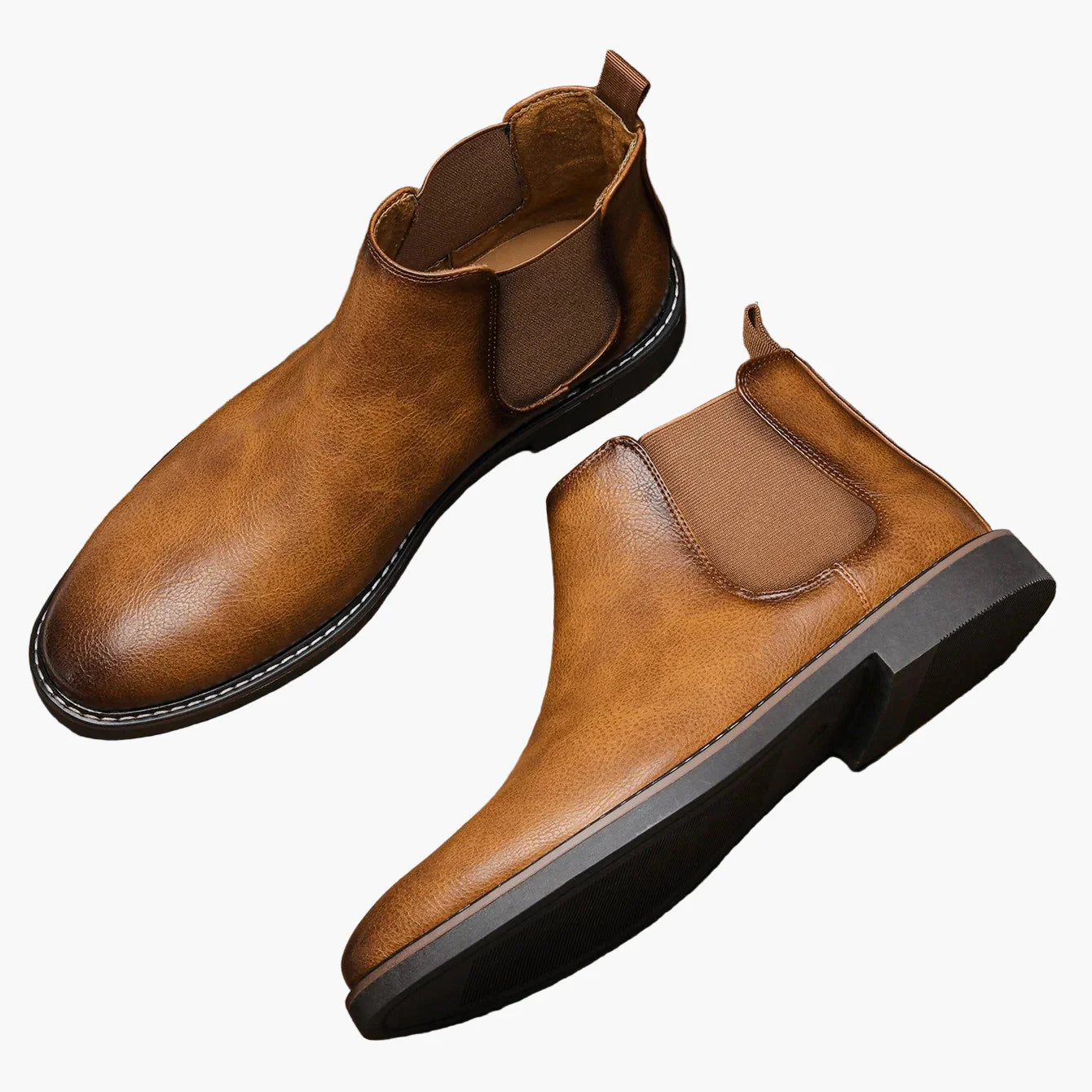 Herren Chelsea Boots Klassisch Modern Vielseitig Business & Freizeit