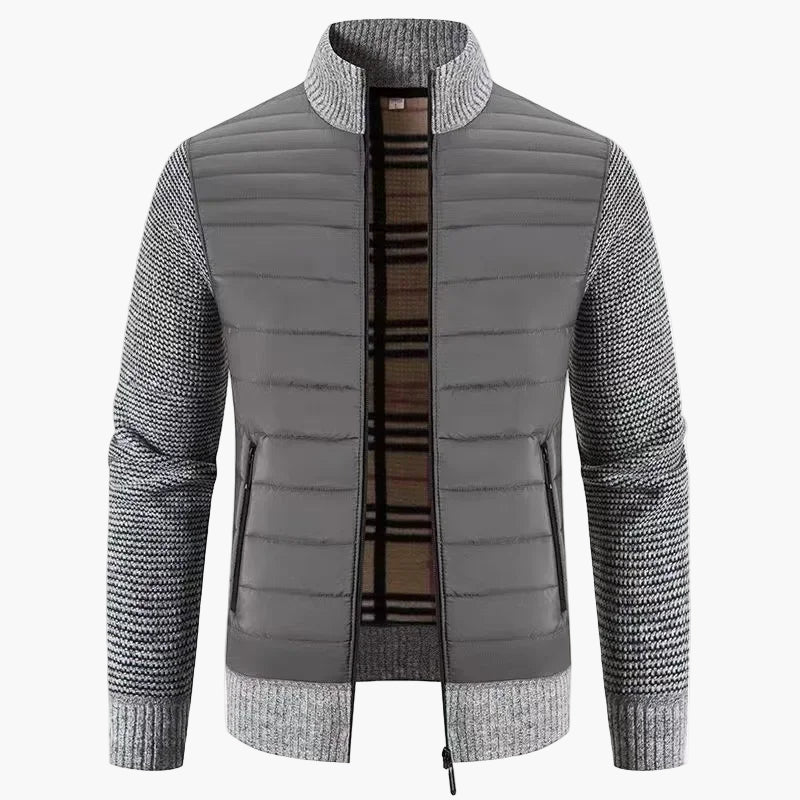 Herren Strickjacke im koreanischen Stil – Modischer Slim Fit Cardigan für Freizeit und Alltag