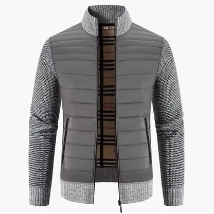 Herren Strickjacke im koreanischen Stil – Modischer Slim Fit Cardigan für Freizeit und Alltag