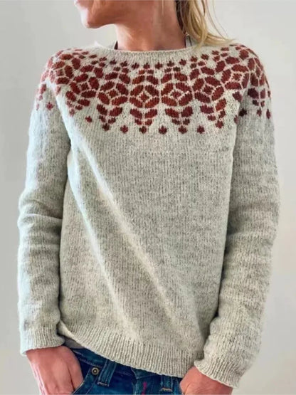 Maja - Damen-Winterpullover - Vintage Strickmode im lässigen Stil